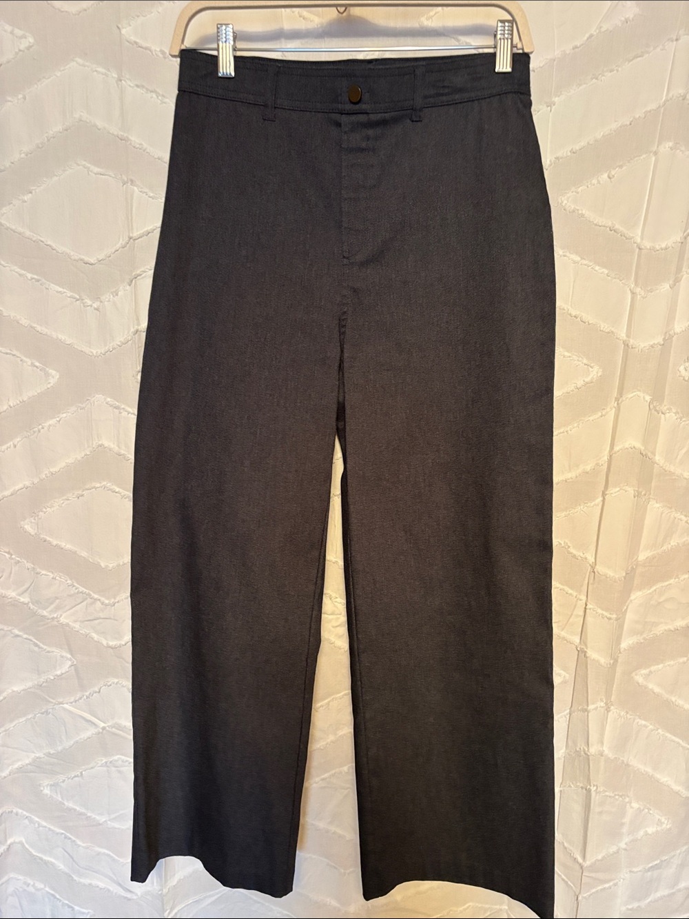 Nicole Miller Straight Leg Dark Blue Pants